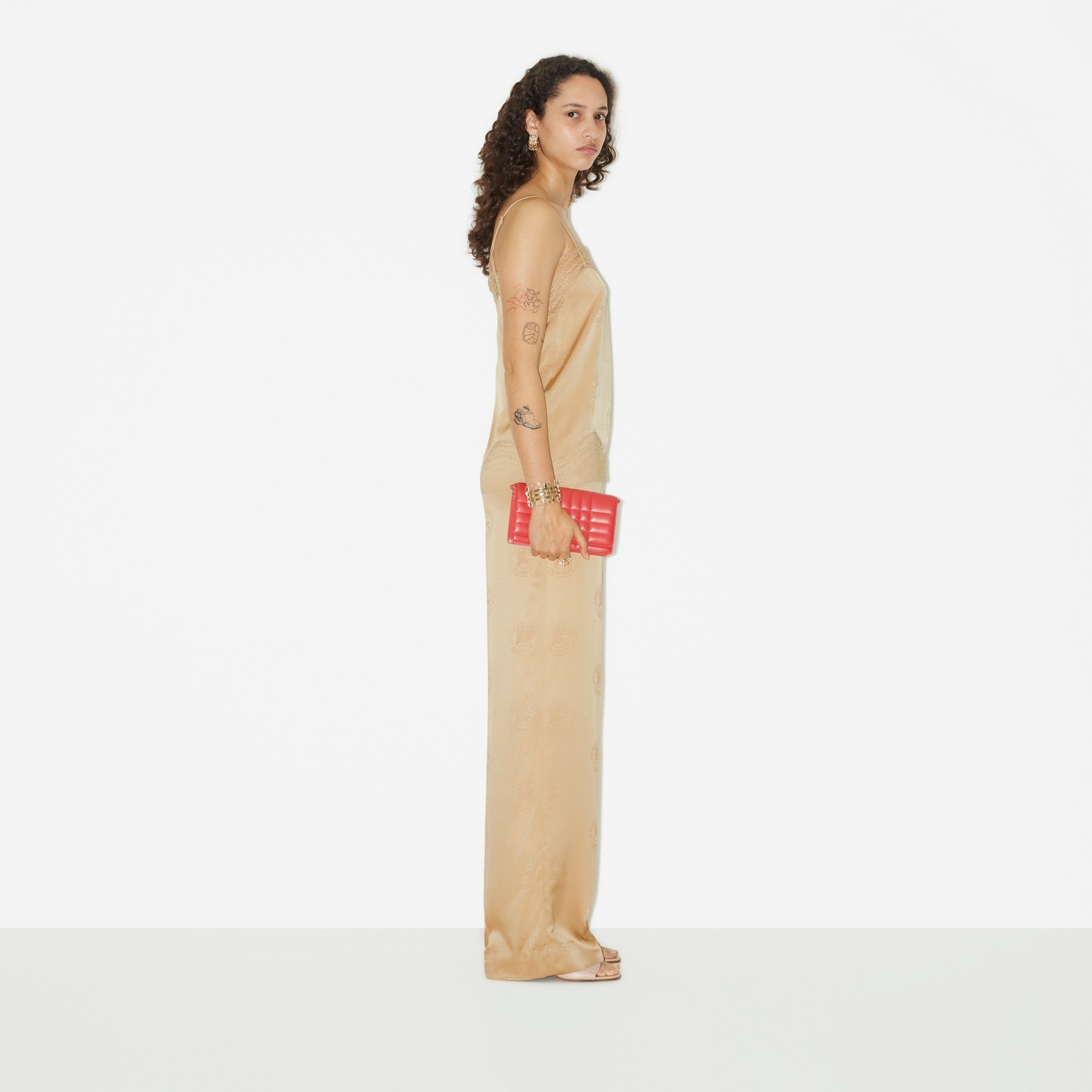 EKD Silk Wide-leg Trousers - 3