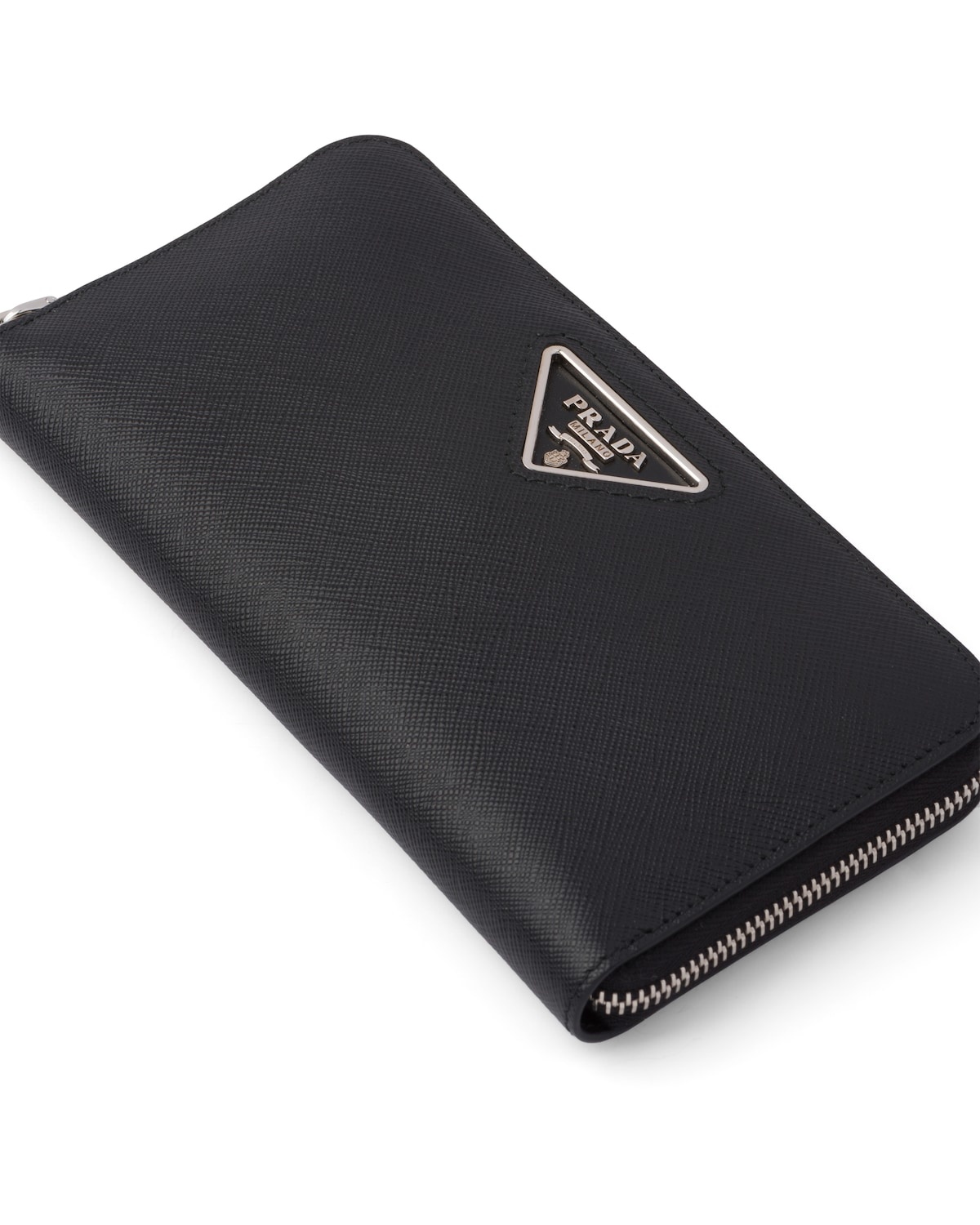 Large Saffiano and leather wallet - 2