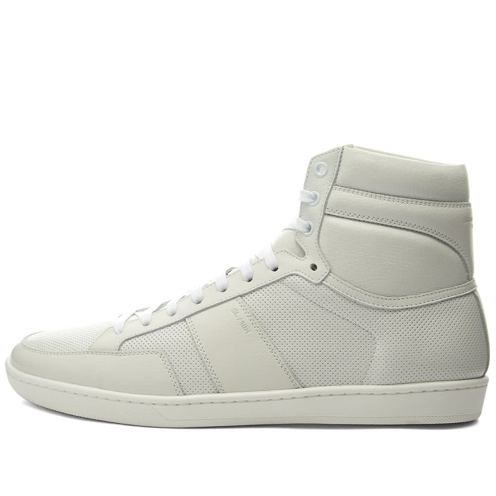 Saint Laurent SL10H Leather Hi Sneaker - 2