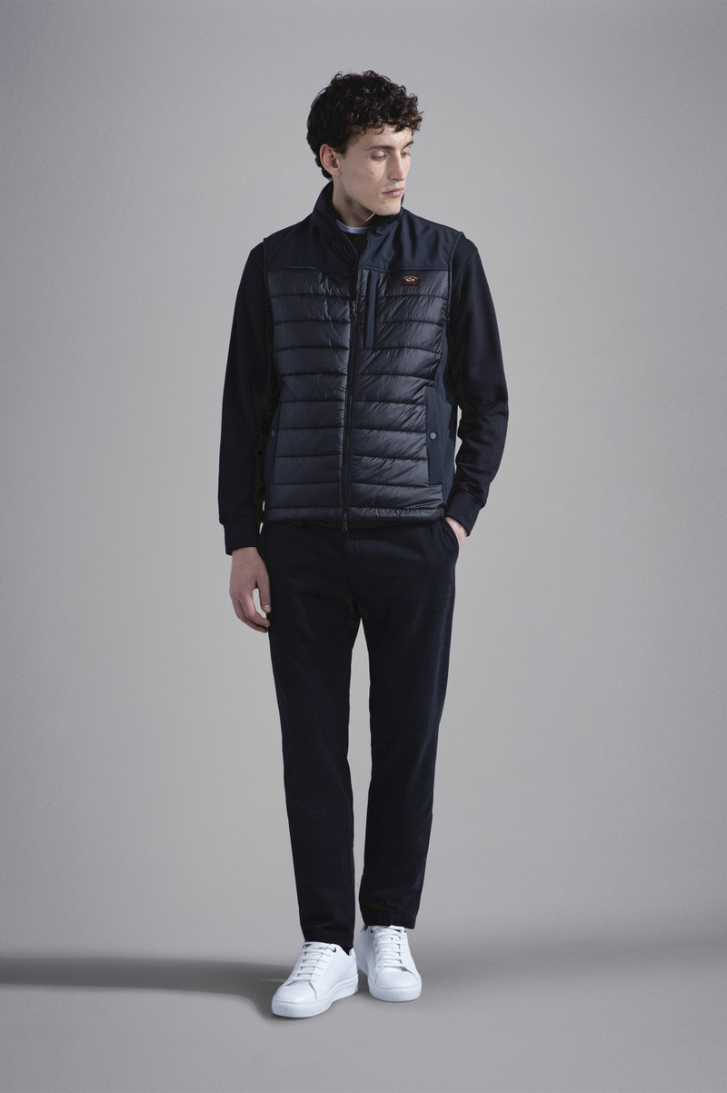 Paul & Shark SAVE THE SEA RE-SHARK SHELL HYBRID VEST outlook