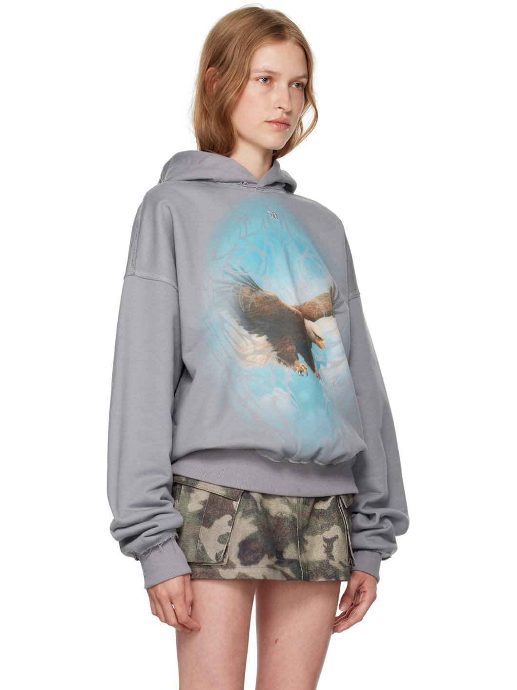 Gray Monument Valley Hoodie - 2
