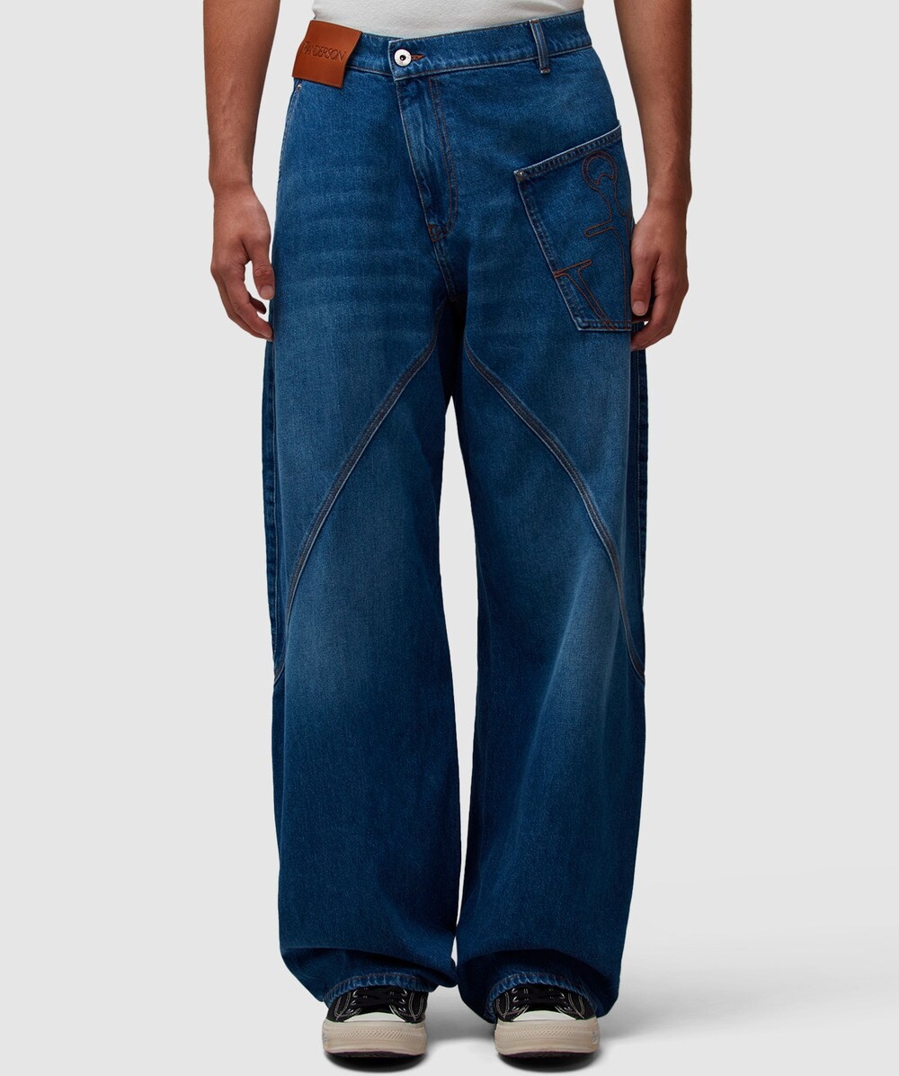 Twisted workwear denim pant - 1