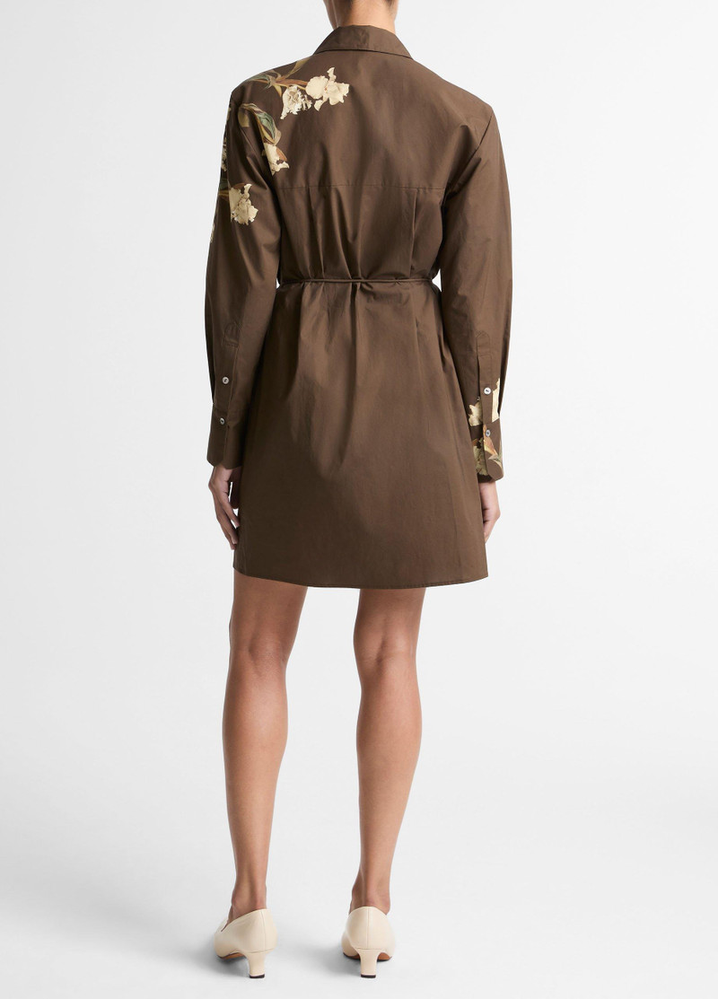 Vince Placed Iris Cotton Shirt Dress outlook