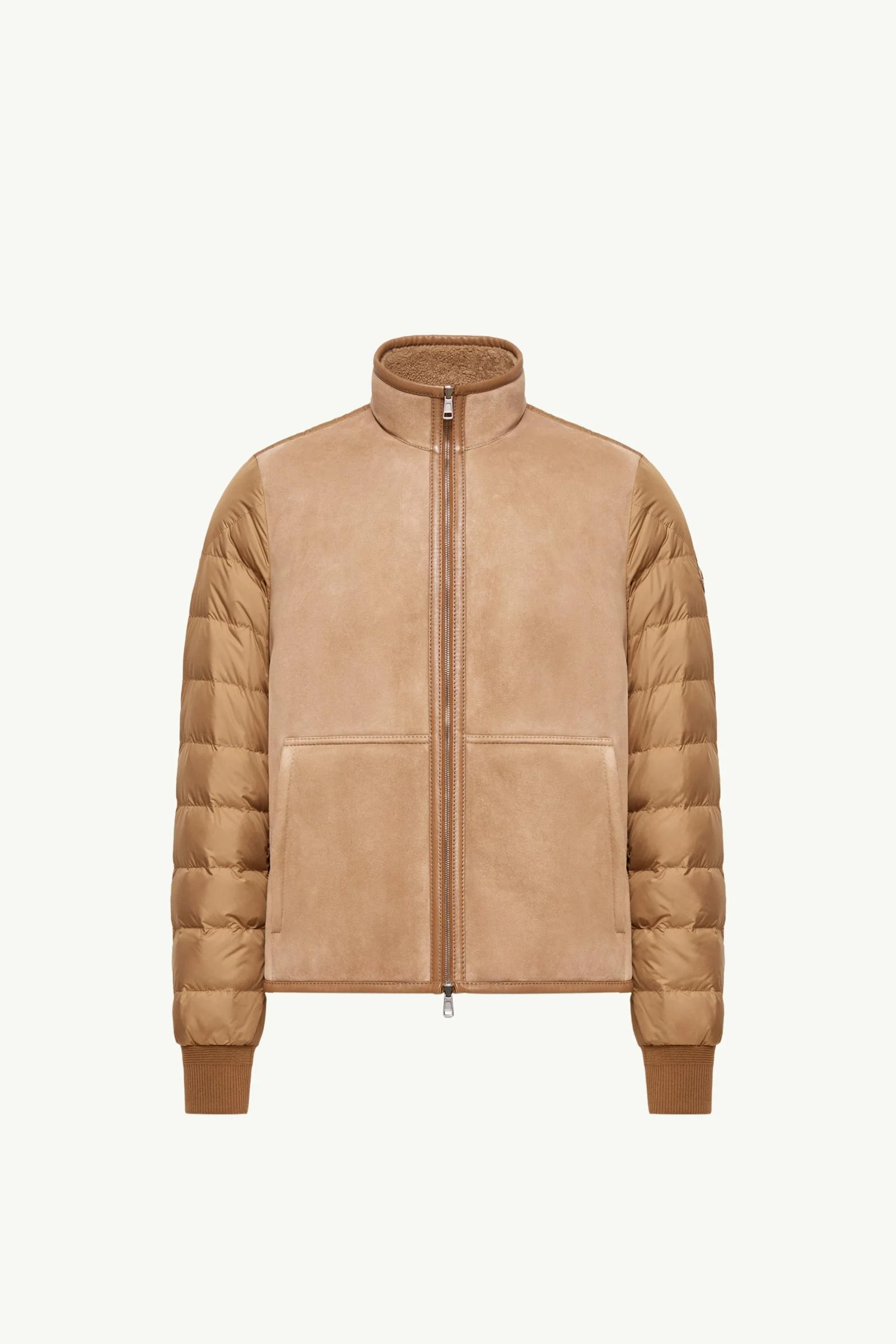 Crachin Reversible Shearling & Nappa Short Down Jacket - 1