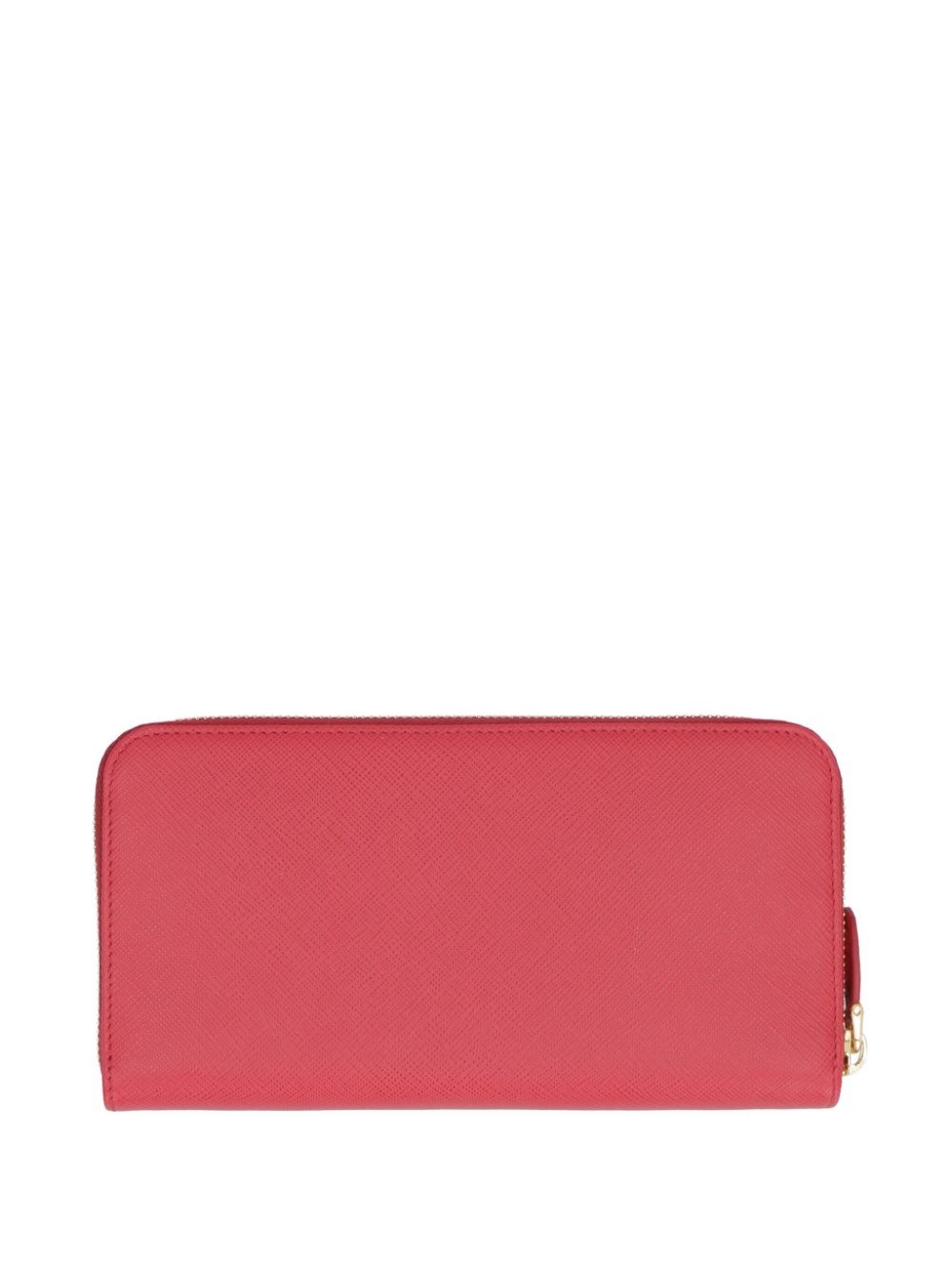 logo-plaque zip-around wallet - 2