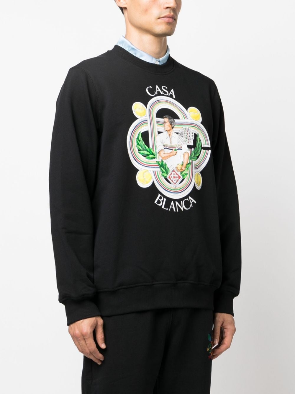 Le Joueur cotton sweatshirt - 3