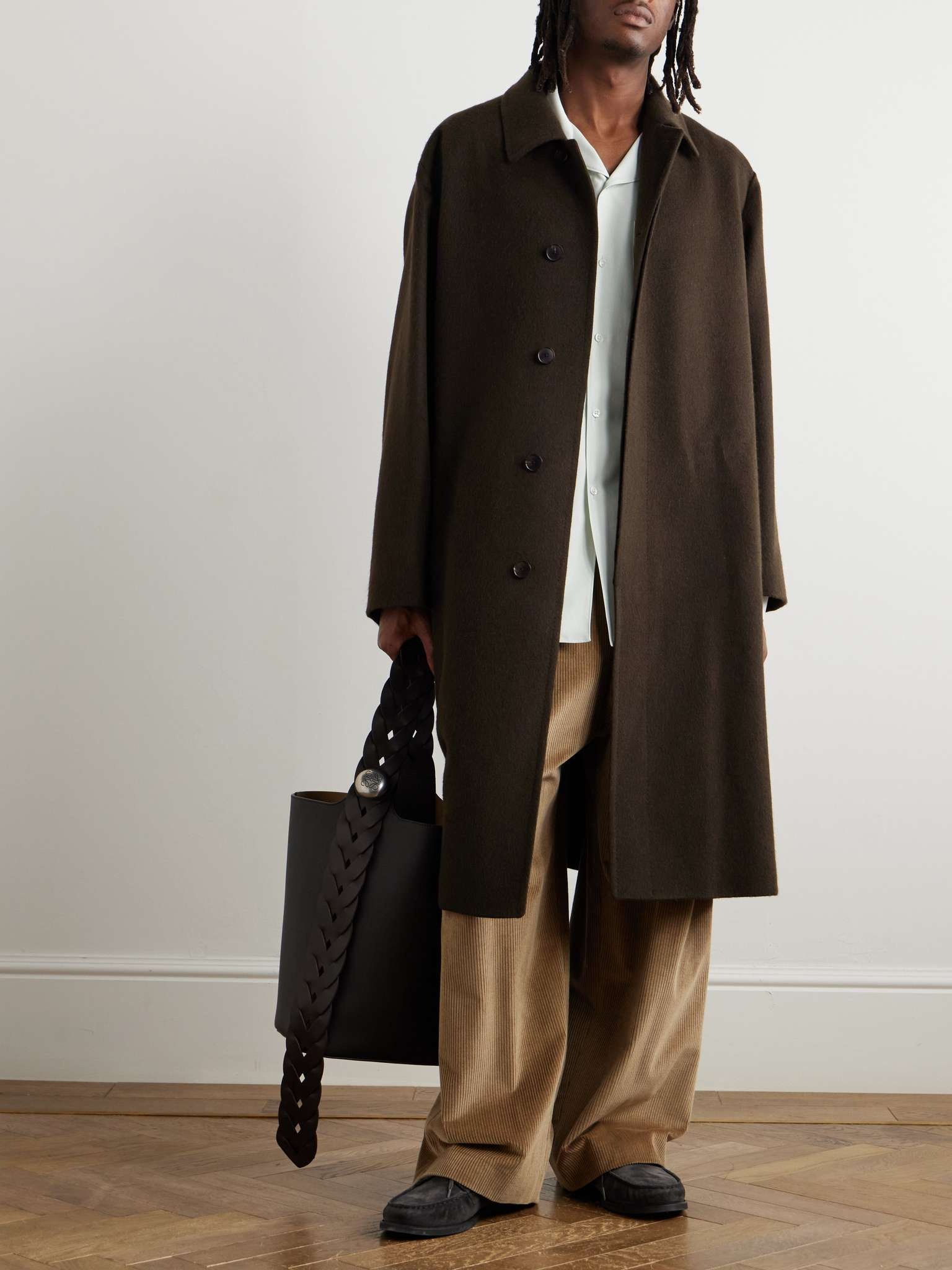 Oversized Camel Overcoat - 2