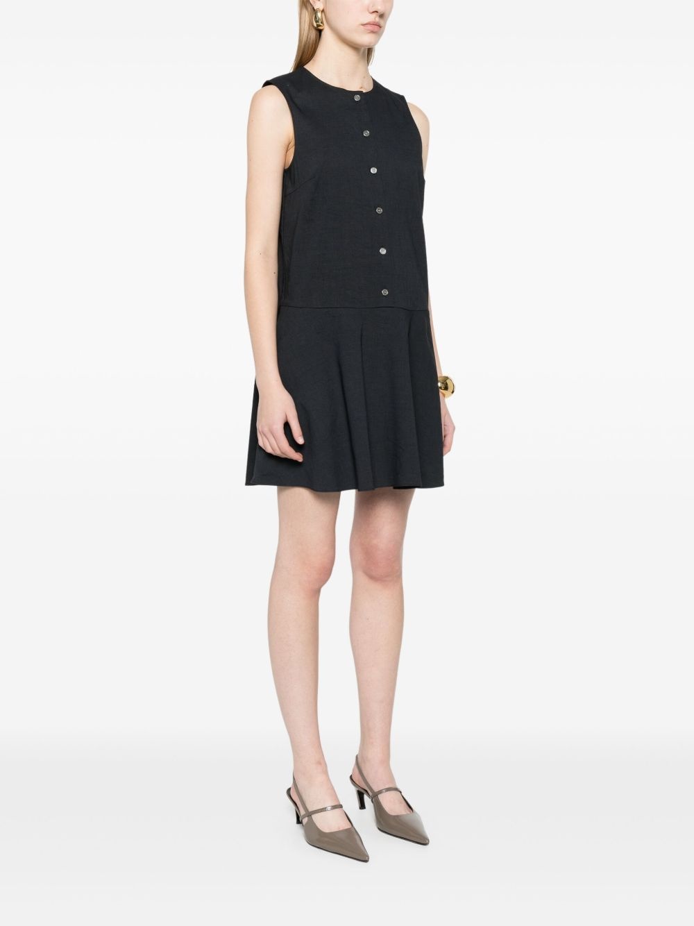 sleeveless mini dress - 3