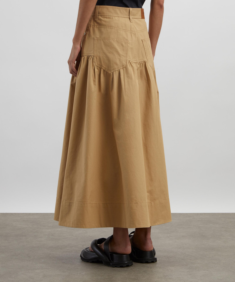 Suiting Long Skirt 4