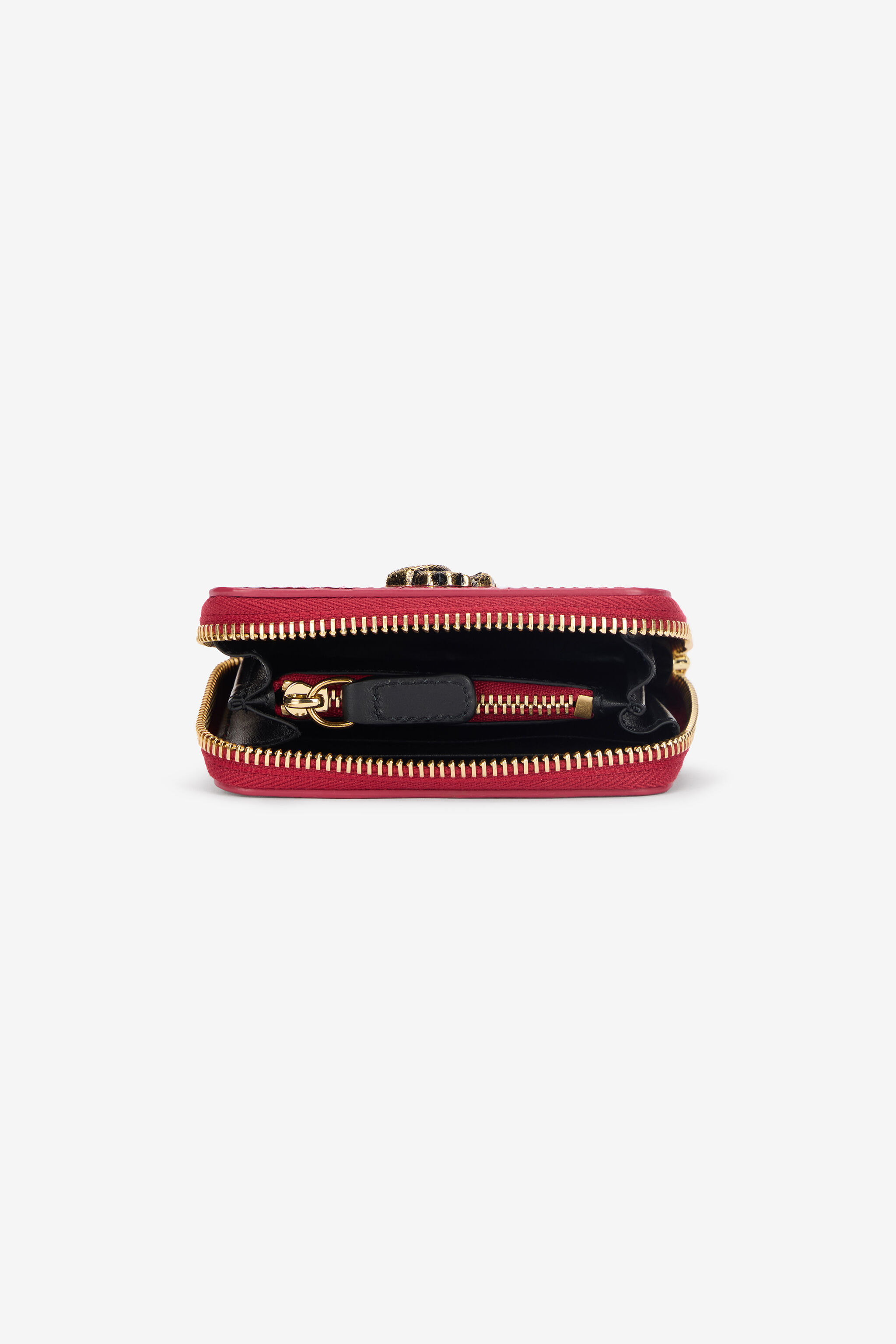 Small Crocodile-Effect Wallet - 4