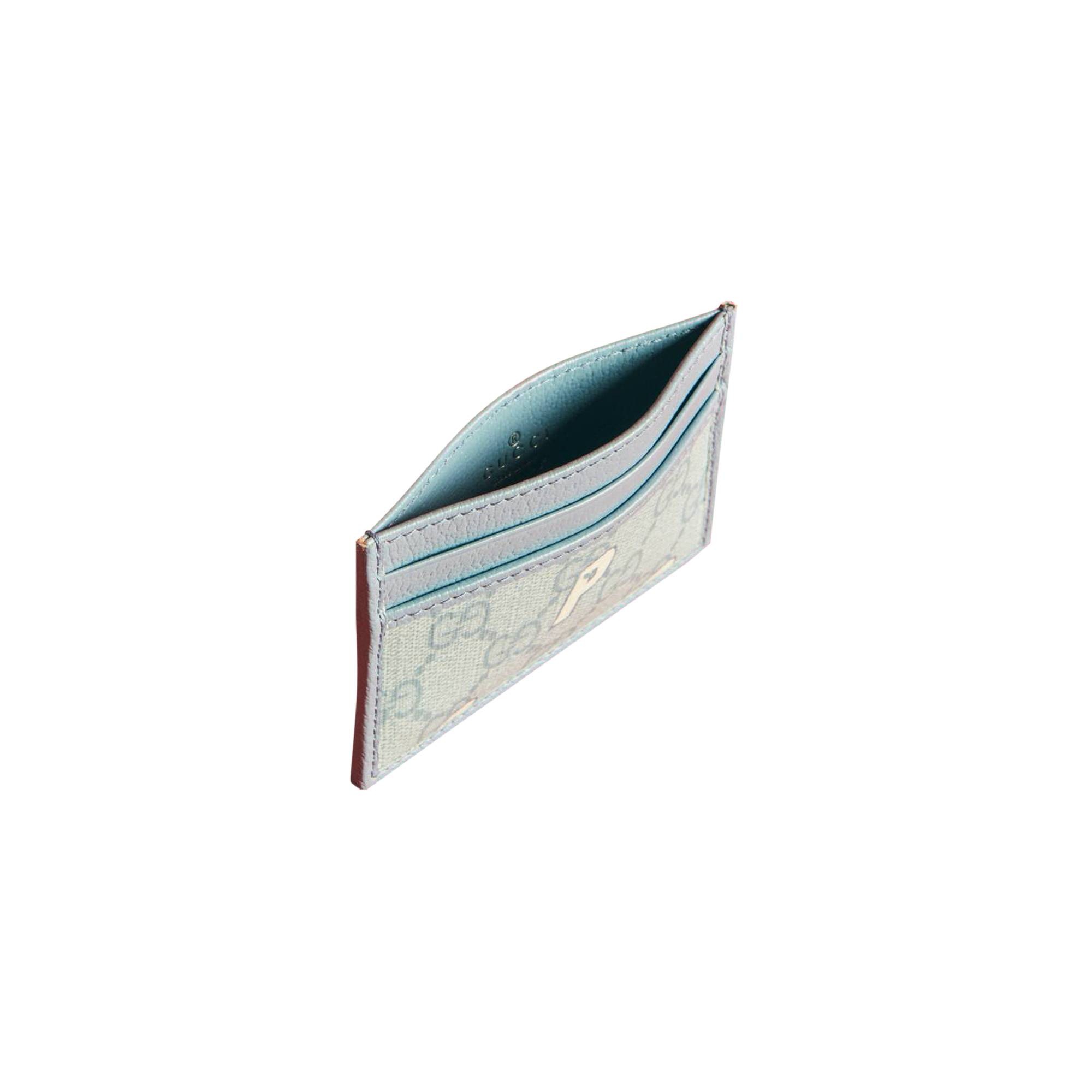 Gucci x Palace GG-P Supreme Card Case 'Pale Blue' - 2