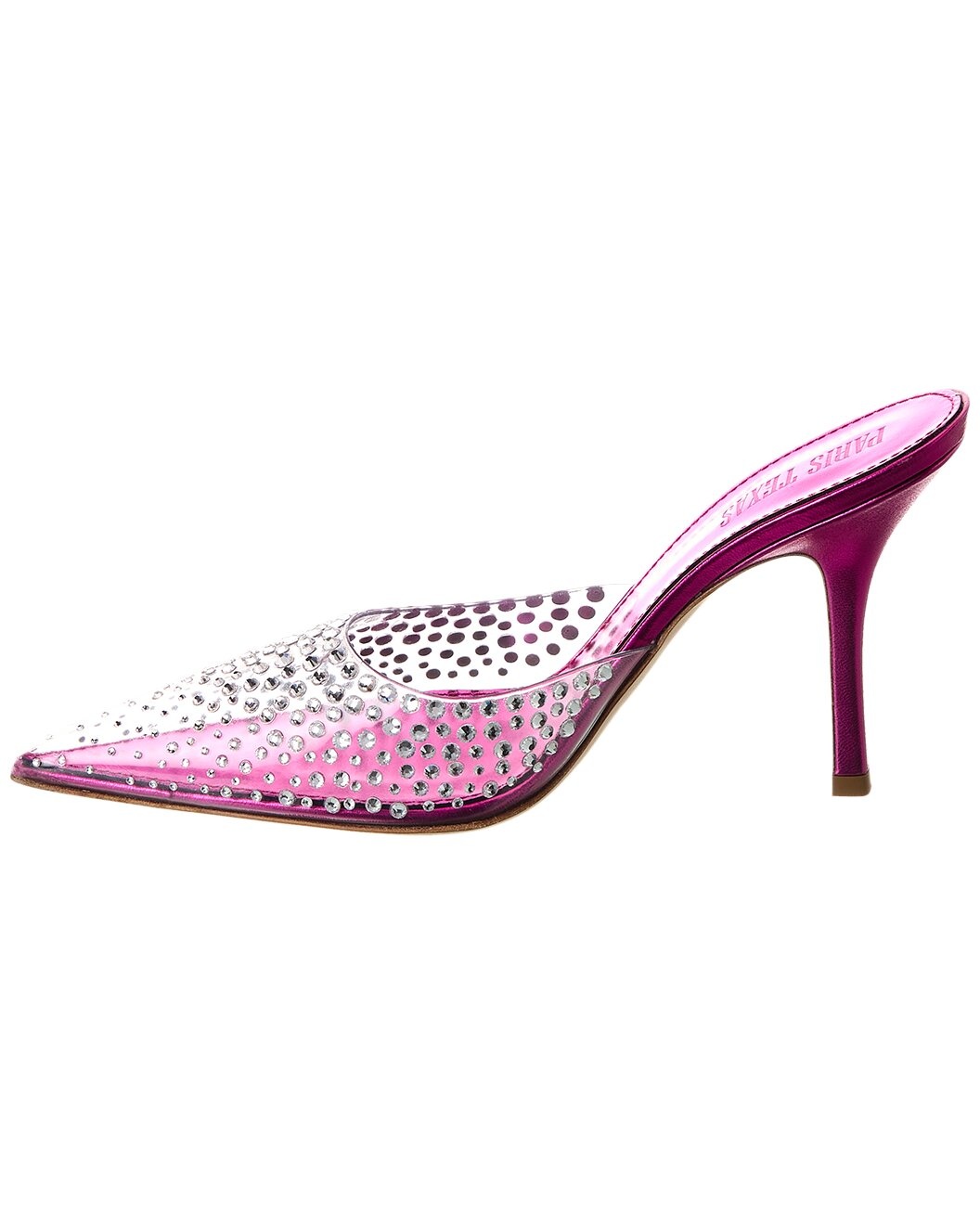 Paris Texas Holly Huda Vinyl & Leather Pump - 2