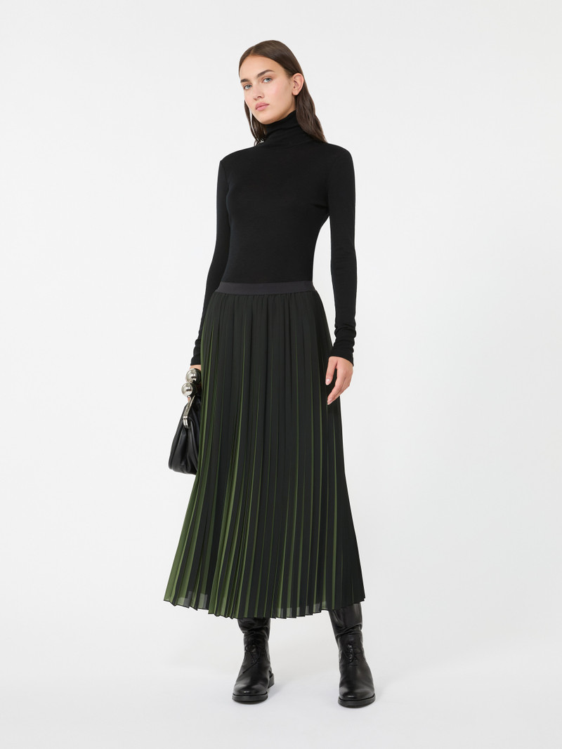 WEEKEND Max Mara TESEO Wool and silk gauze turtleneck outlook