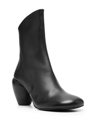 Marsèll 80mm leather ankle boots outlook