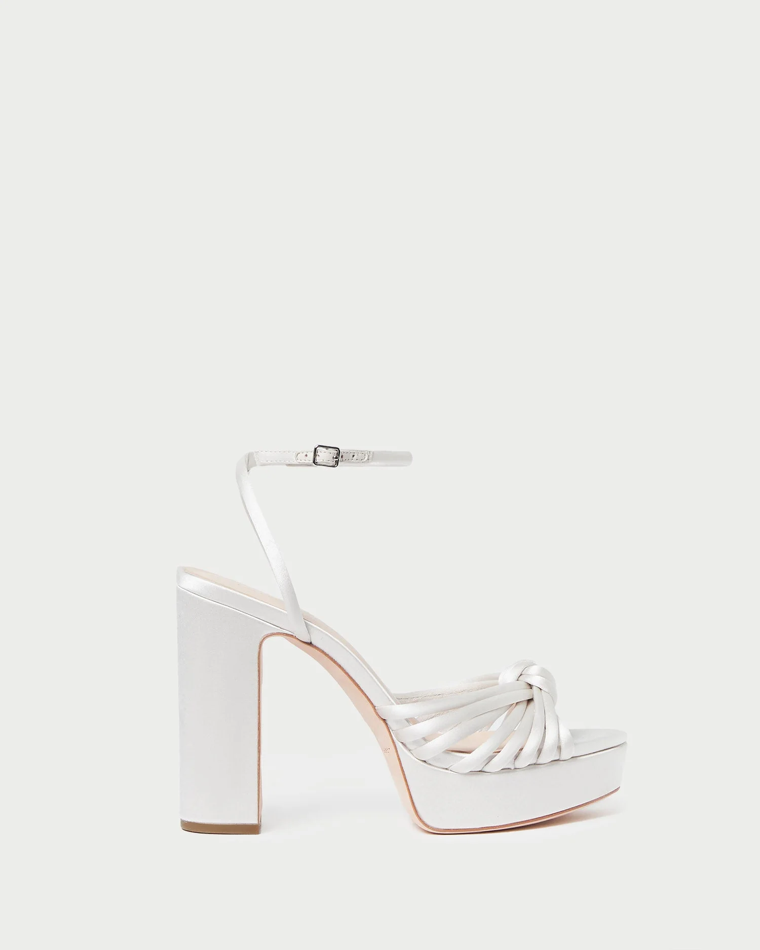 Rivka Cream Knot Platform Sandal - 1