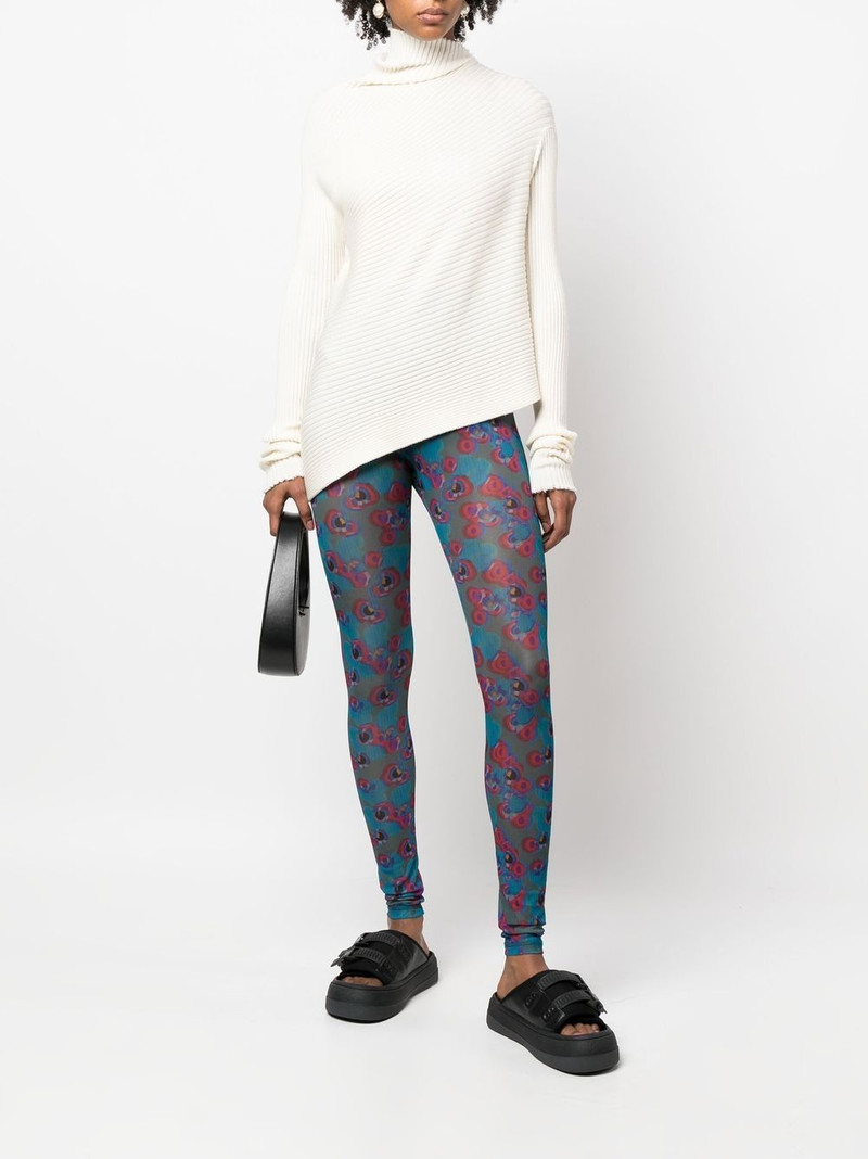 HENRIK VIBSKOV floral-print leggings outlook