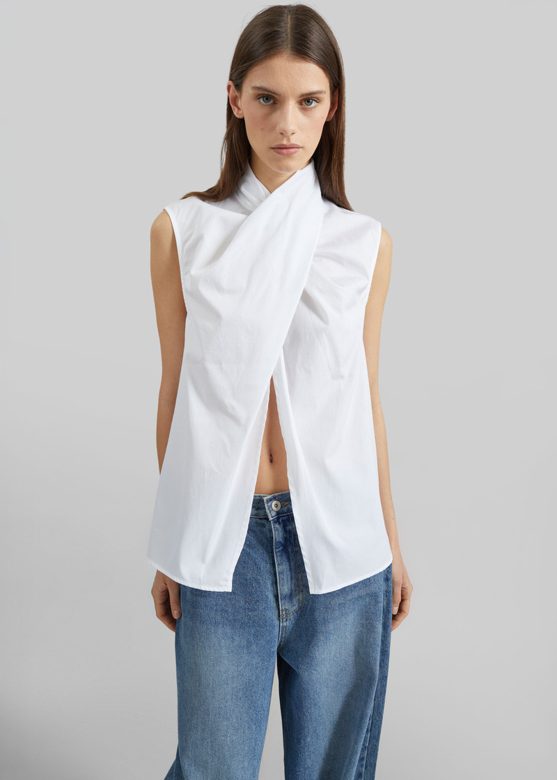Beaufille Calla Blouse - White 1