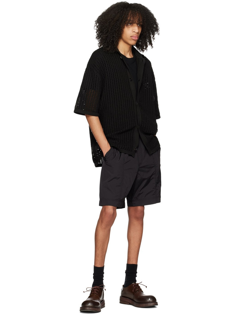 Wooyoungmi Black Buttoned Shirt outlook