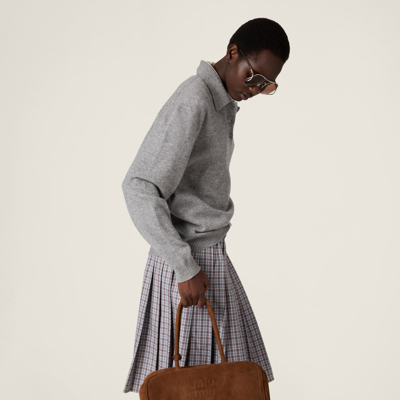 Cashmere polo sweater 4