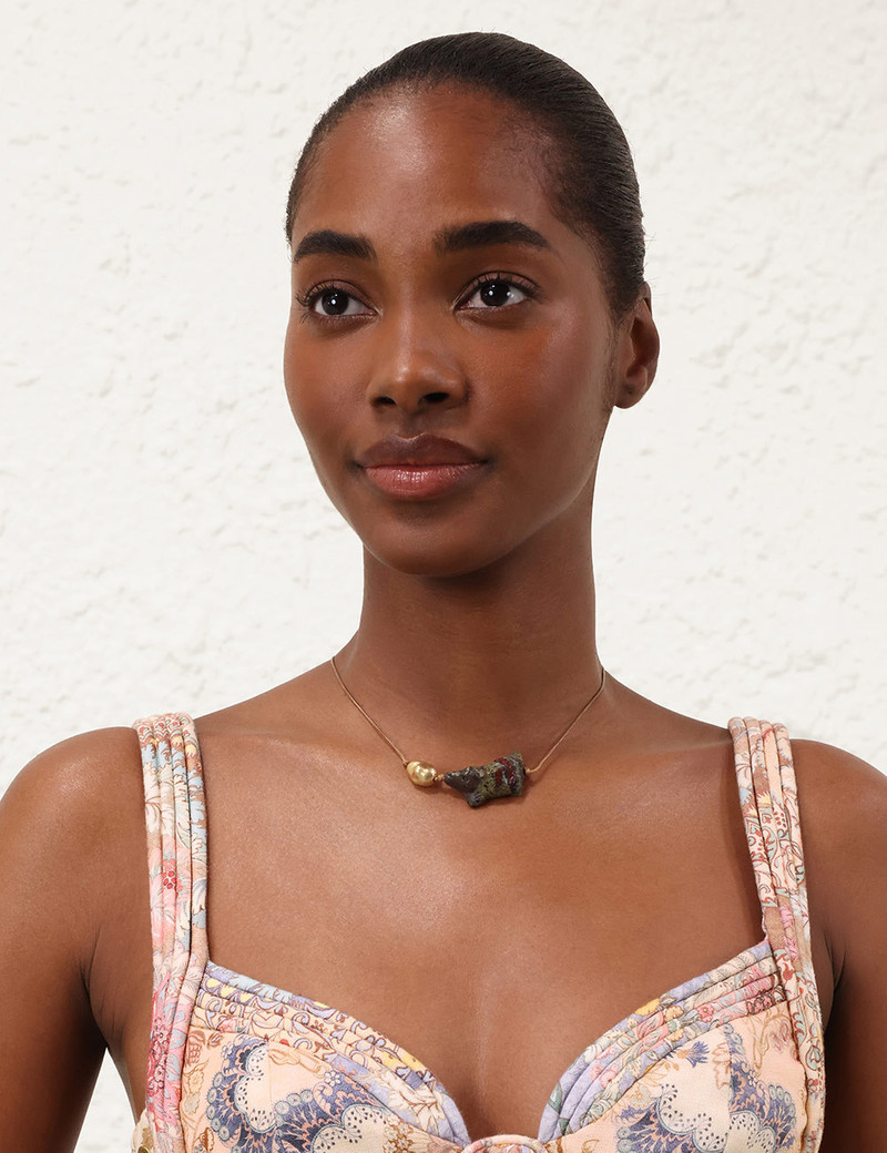 Zimmermann SOLARA CROCODILE NECKLACE outlook