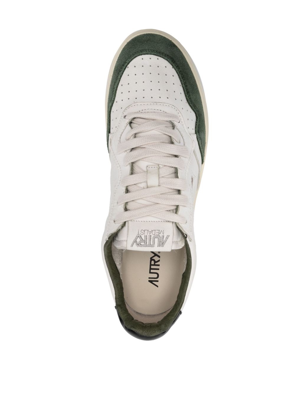 Medalist panelled low-top sneakers - 4