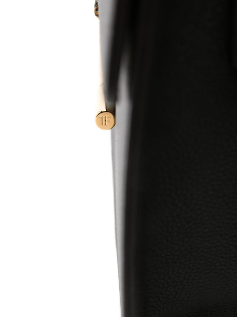 medium Tara grain leather cross body bag 4