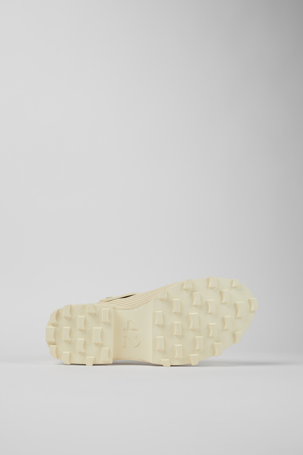 White Leather Clog - 5