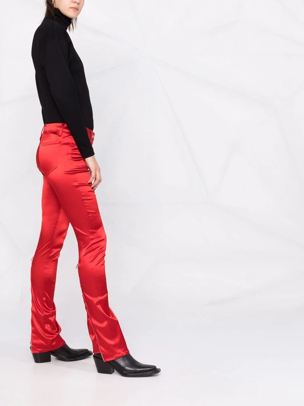 Deville zip detail trousers - 4