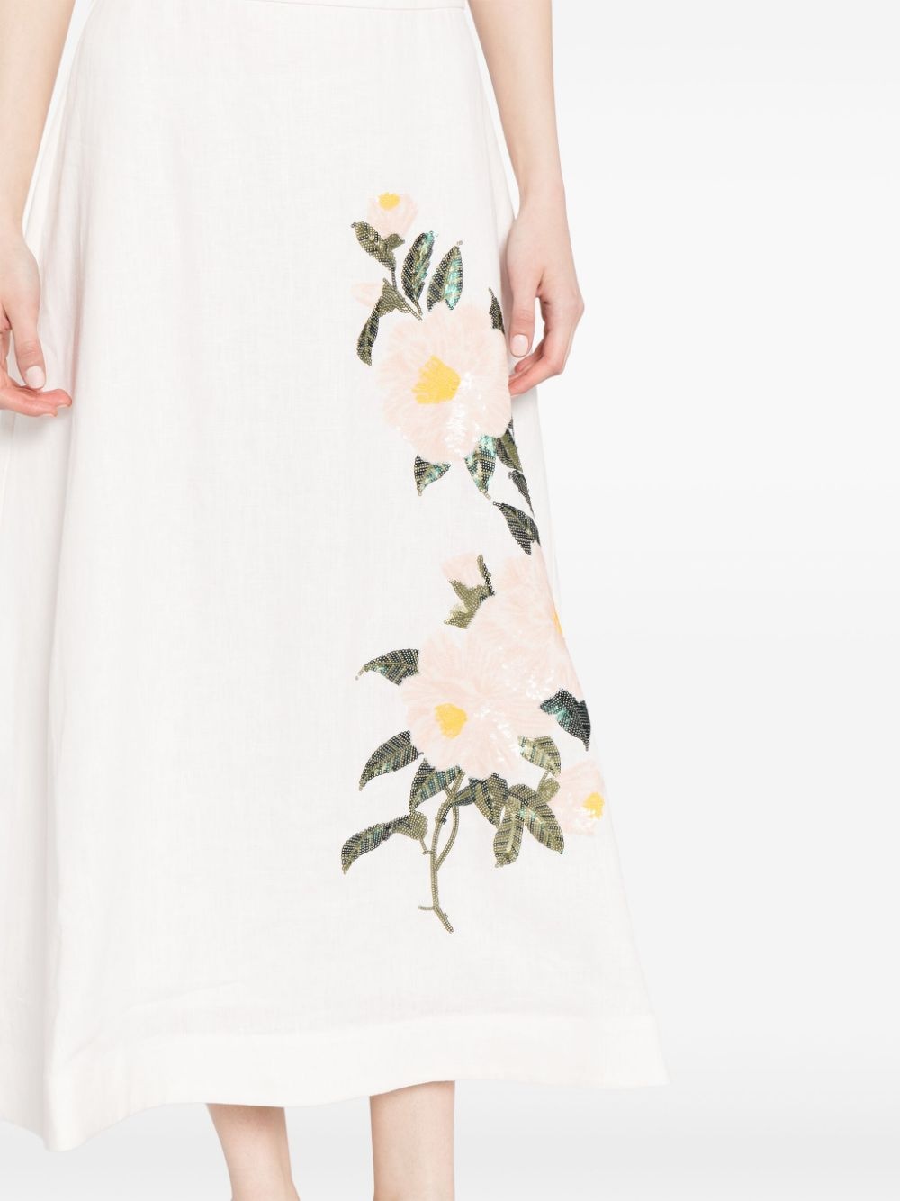 Zimmermann Natura flare skirt | farfetch | REVERSIBLE