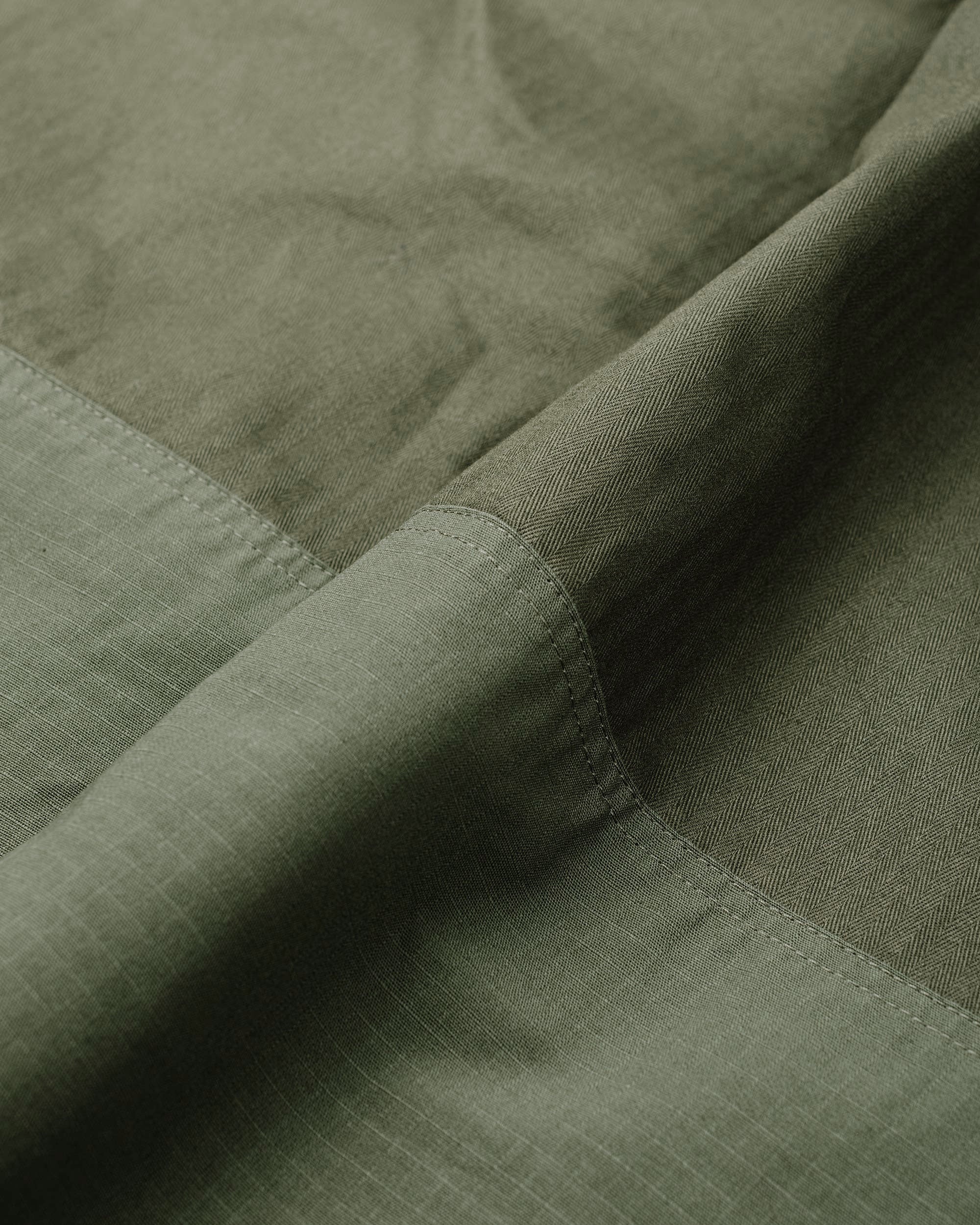 Field Pant Olive Cotton Herringbone Twill - 5