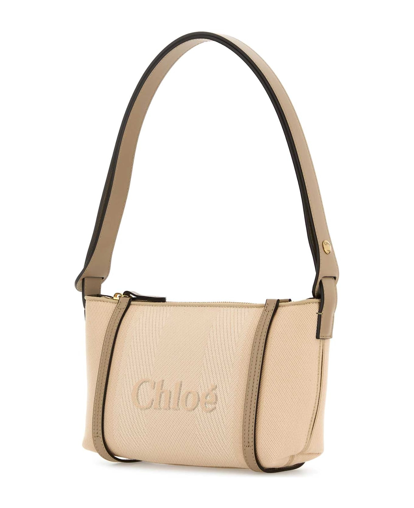 Sand Canvas Carry Shoulder Bag - 2