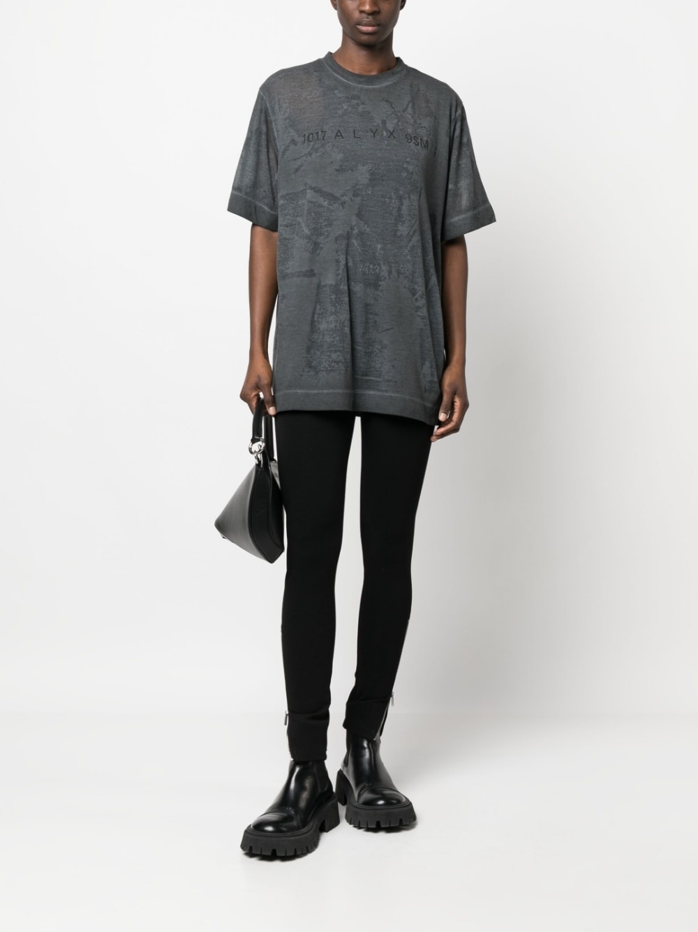 graphic-print cotton-blend T-Shirt - 3