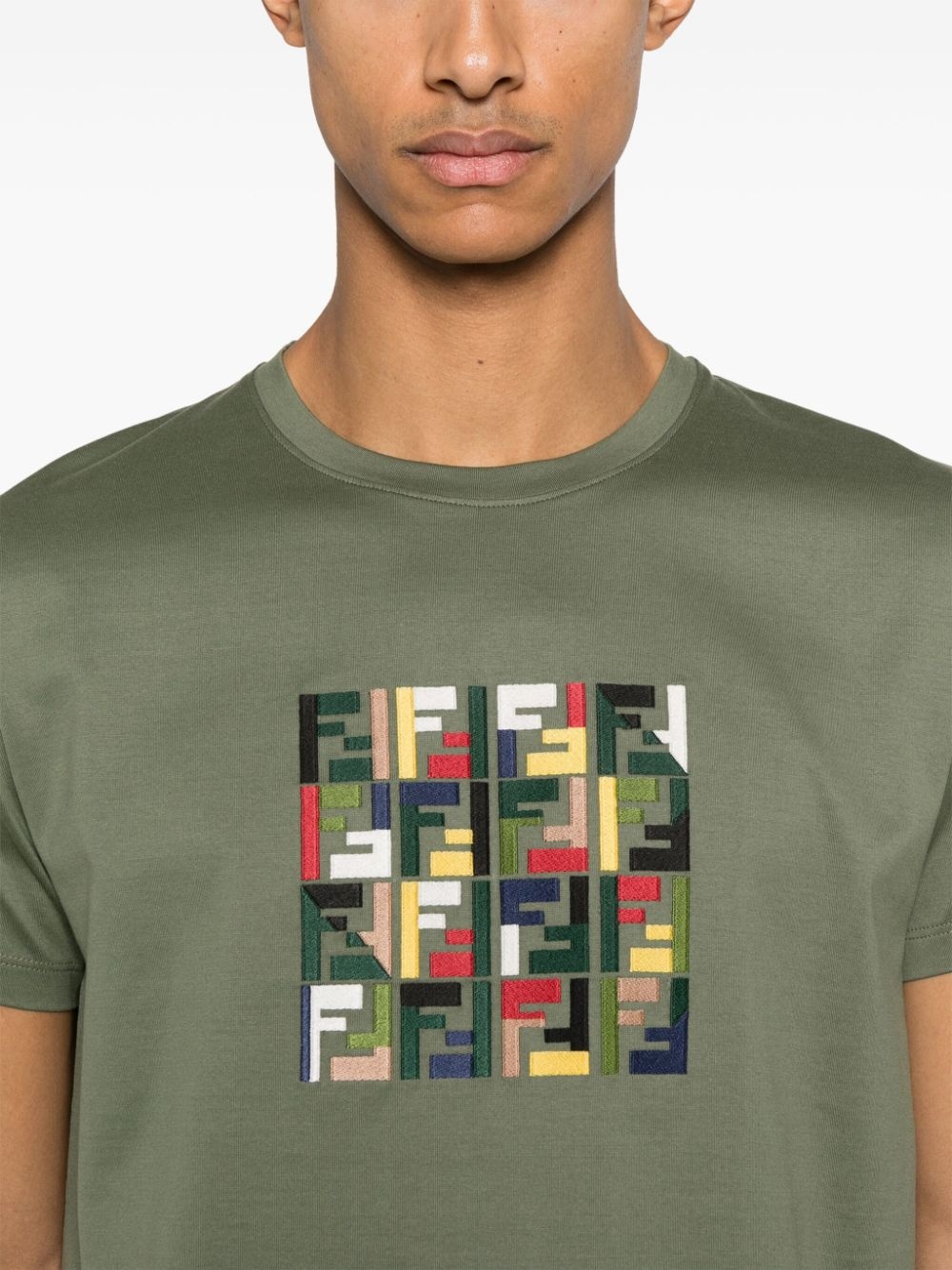 cotton T-shirt - 4