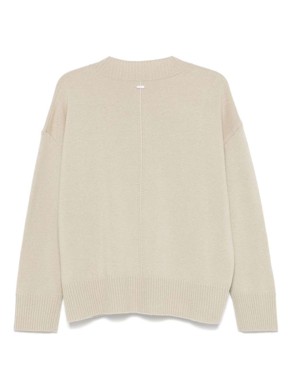 crew-neck cashmere sweater - 2