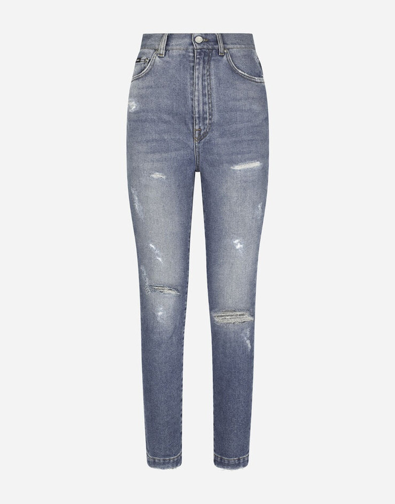 Grace jeans with ripped details 1