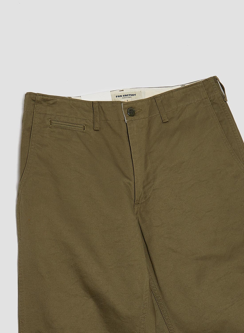 Nigel Cabourn FOB Factory Narrow U.S Trousers Olive outlook