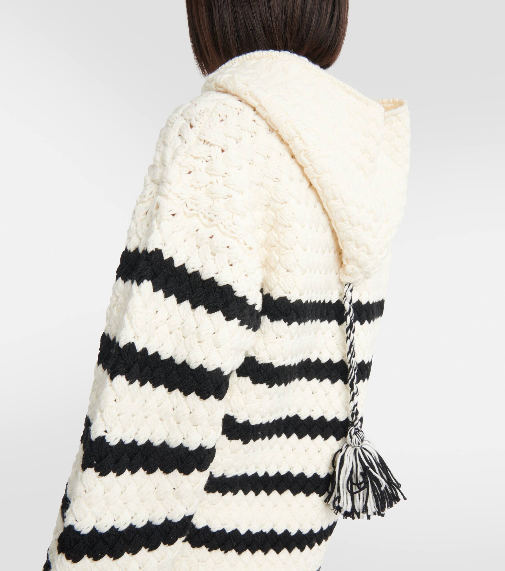 The Mariner striped wool hoodie - 5
