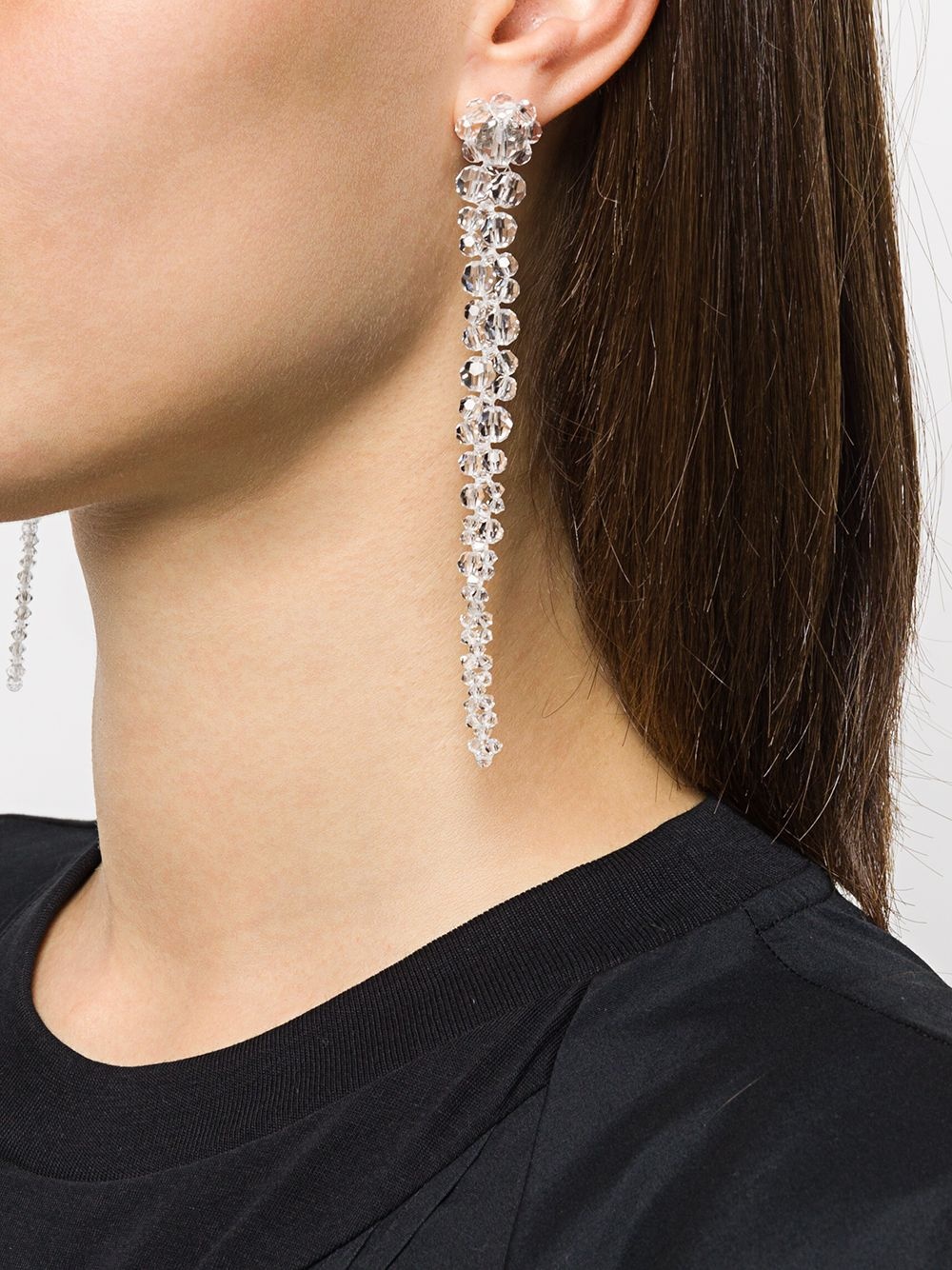 beaded drop earrings - 2