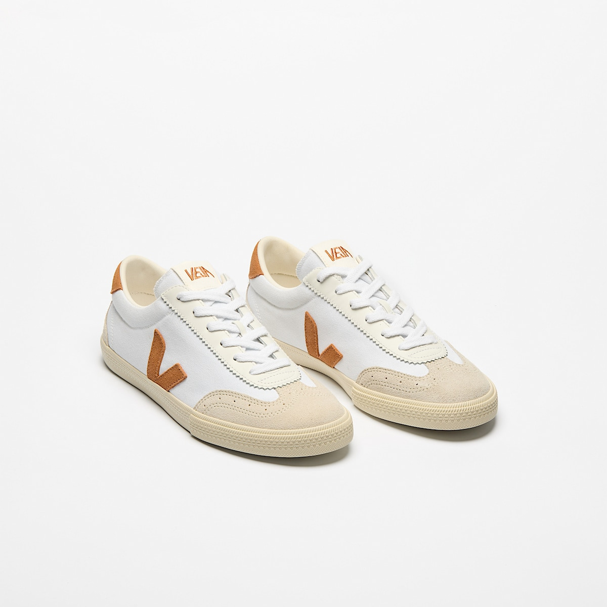 VOLLEY CANVAS WHITE UMBER - 2