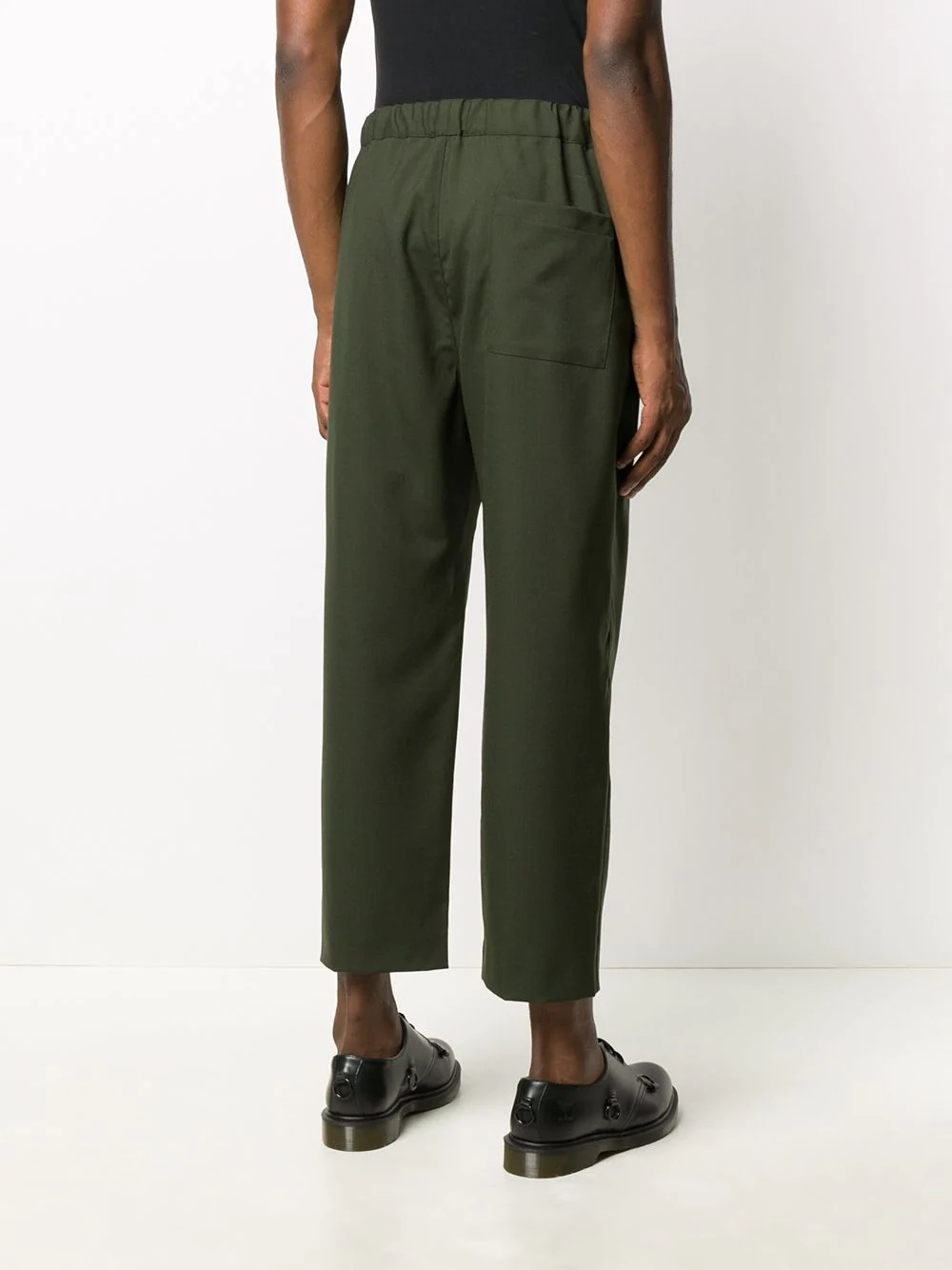 high-rise cropped trousers  - 4