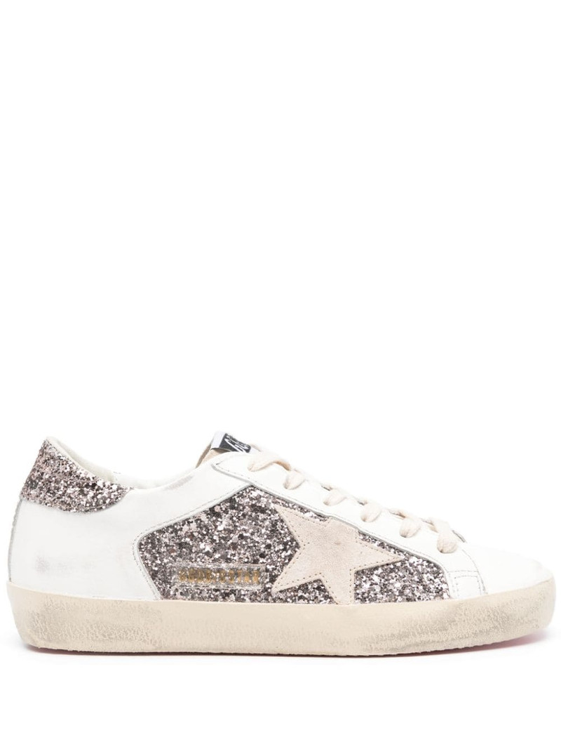 Super-Star glitter-detail 운동화 - 1