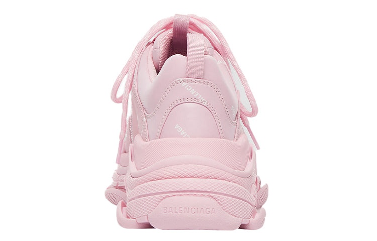 (WMNS) Balenciaga Triple S Sneaker 'Allover Logo - Pink' 524039W2FA15090 - 4