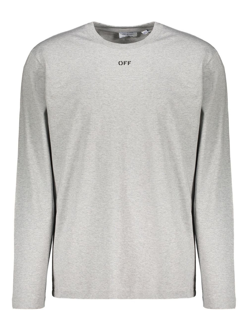 long-sleeve round-collar T-shirt 1