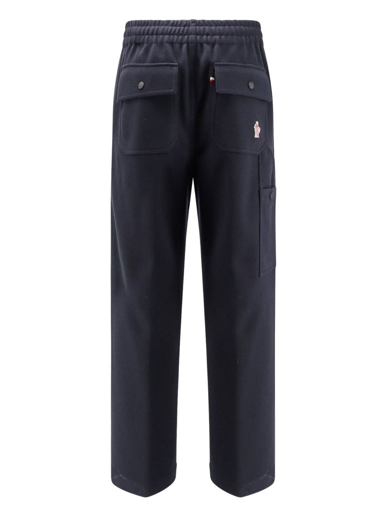 Moncler Grenoble logo-appliqué trousers outlook