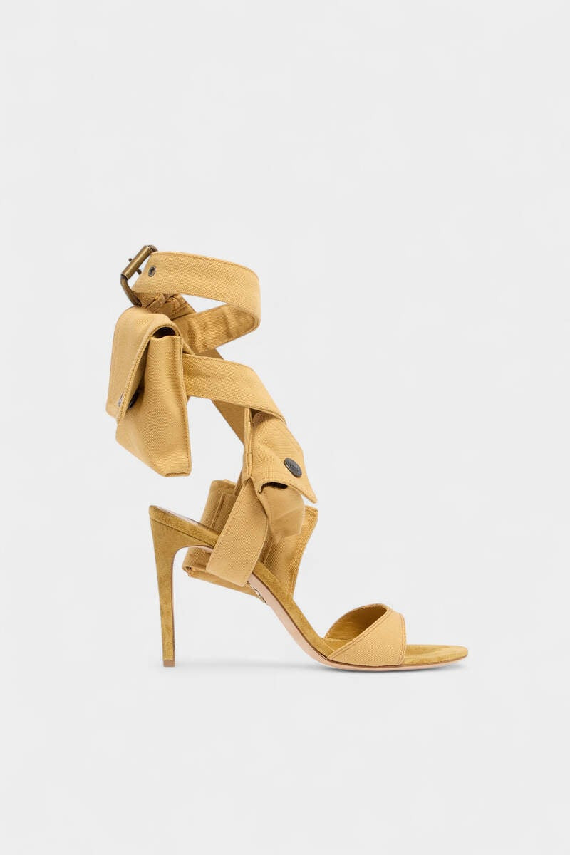 UTILITY TWIN HEELED SANDALS 1