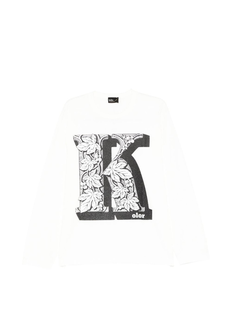graphic-print long-sleeve T-shirt 1