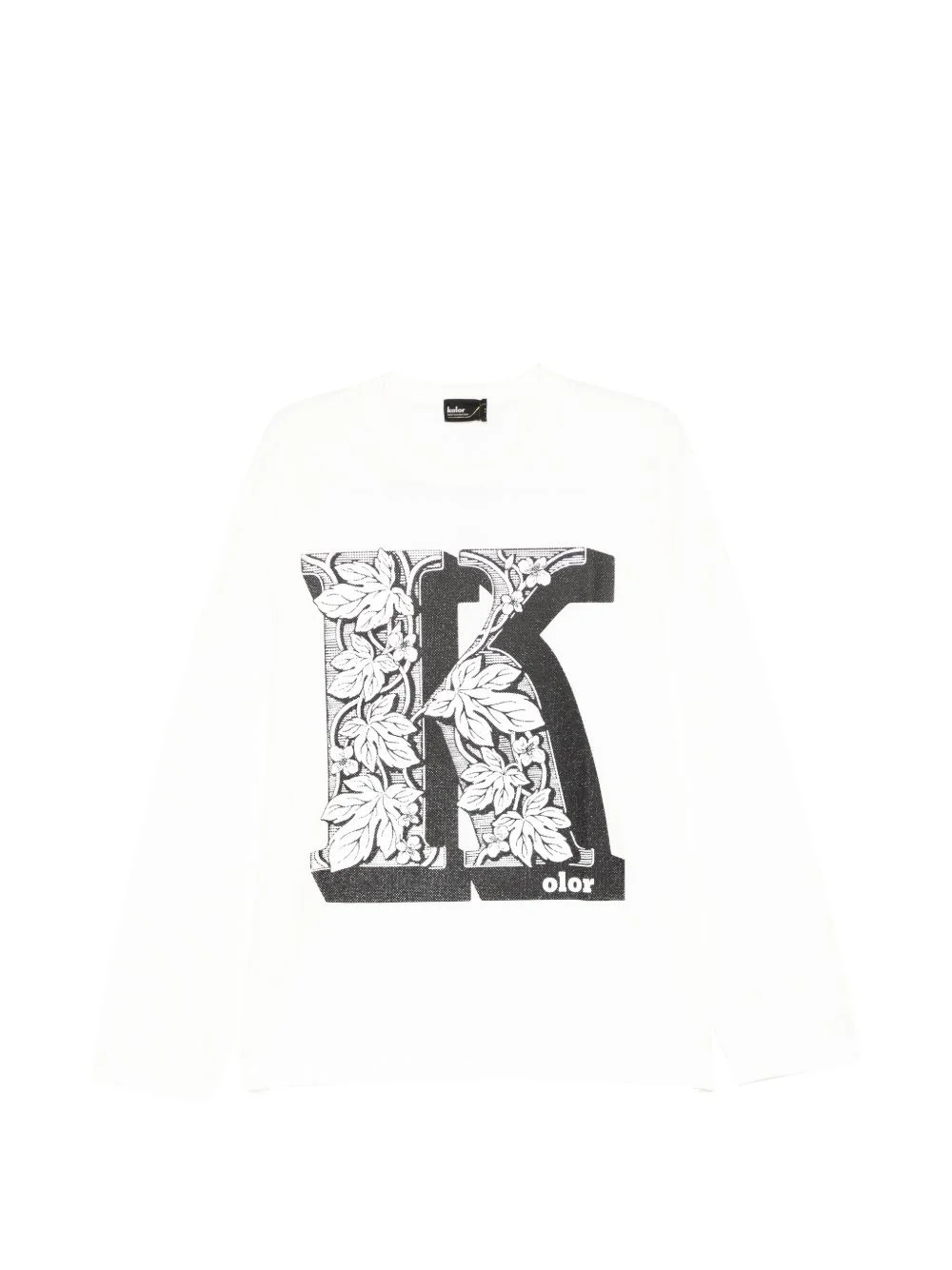 graphic-print long-sleeve T-shirt - 1