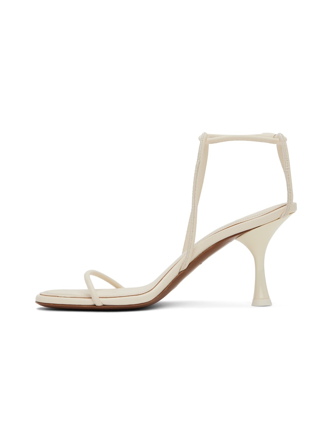 White Nenque Heeled Sandals - 3