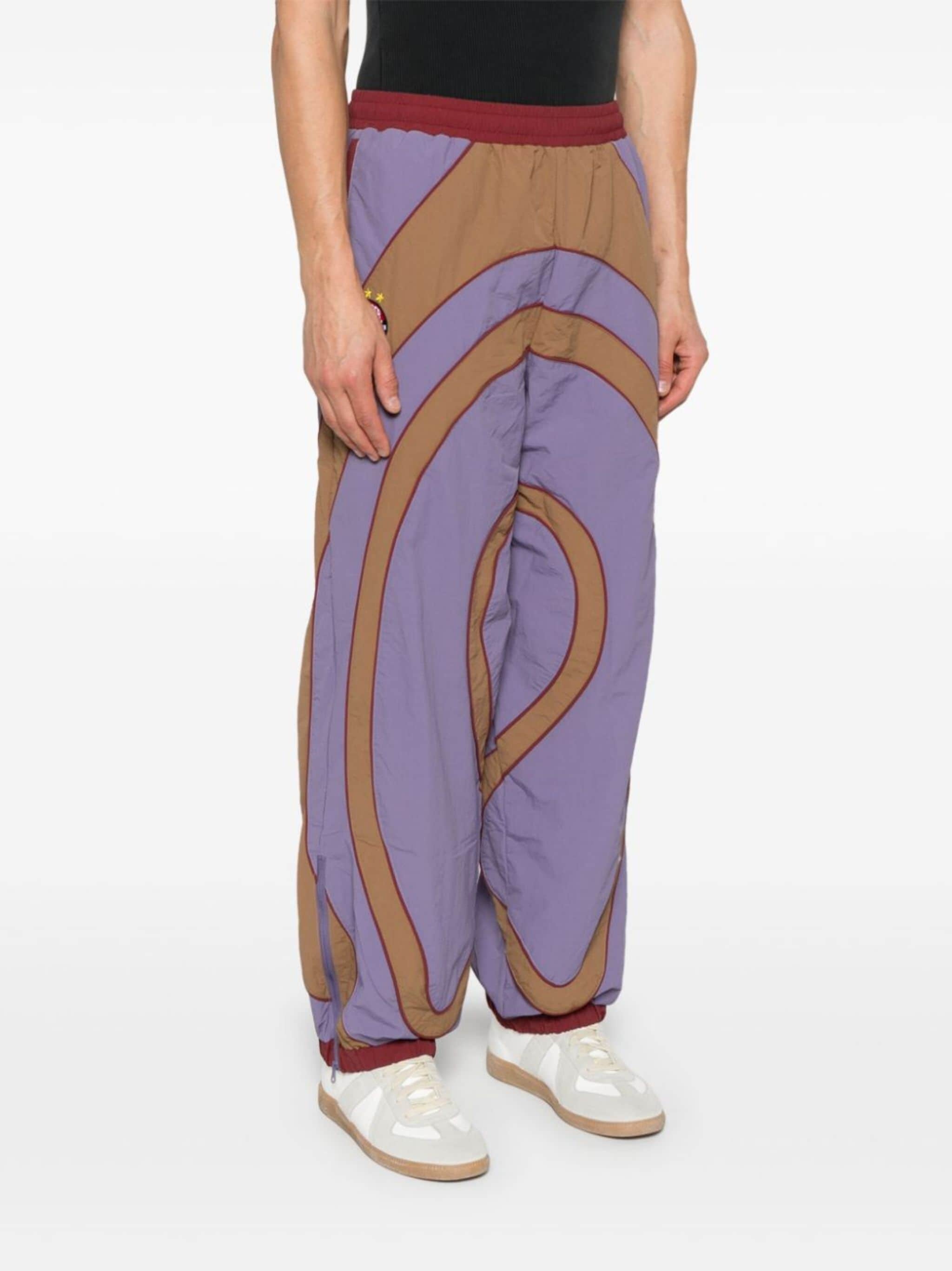 x Ronaldinho colourblock track pants - 3