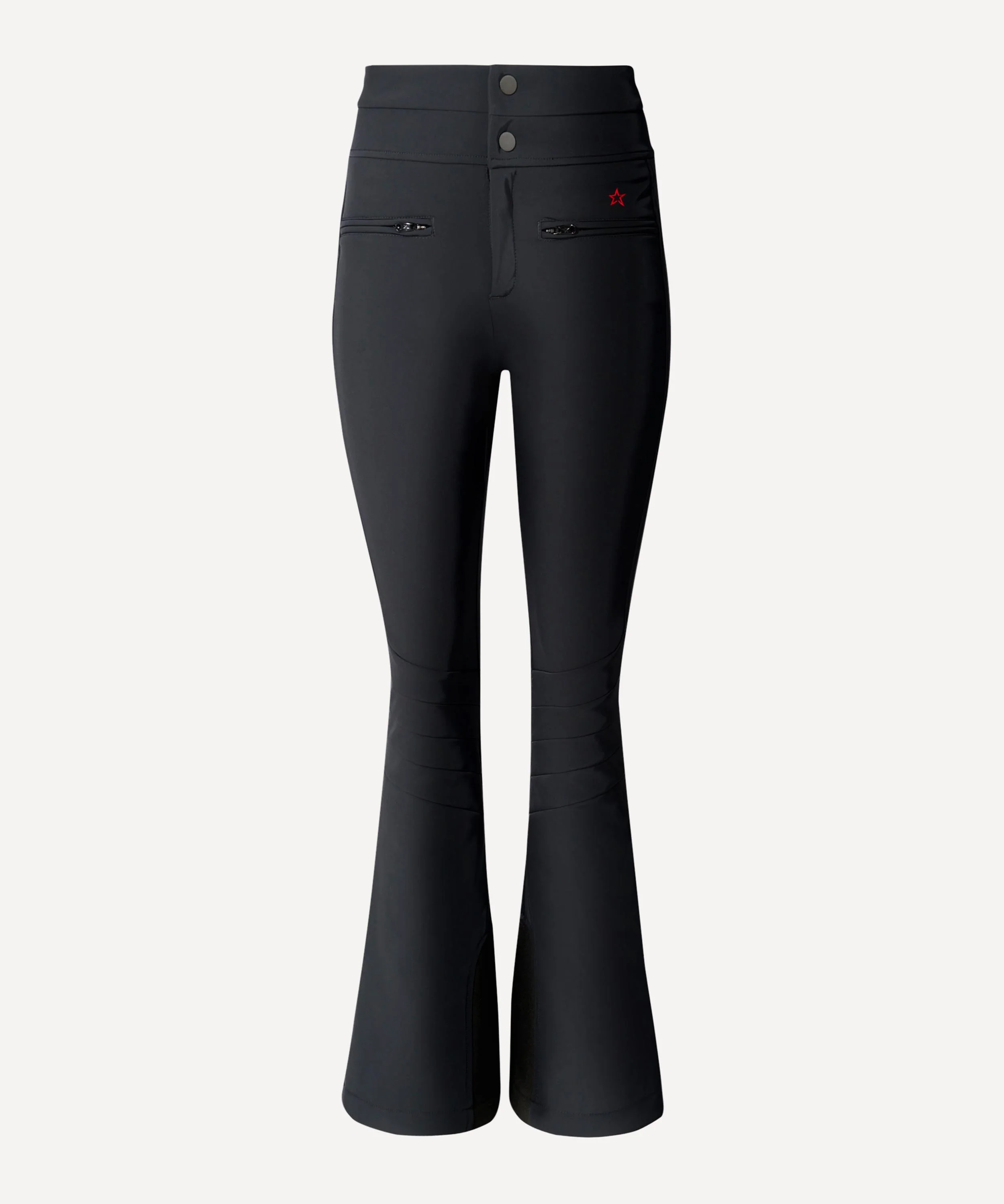Aurora High-Waist Ski Pants in Black - 1